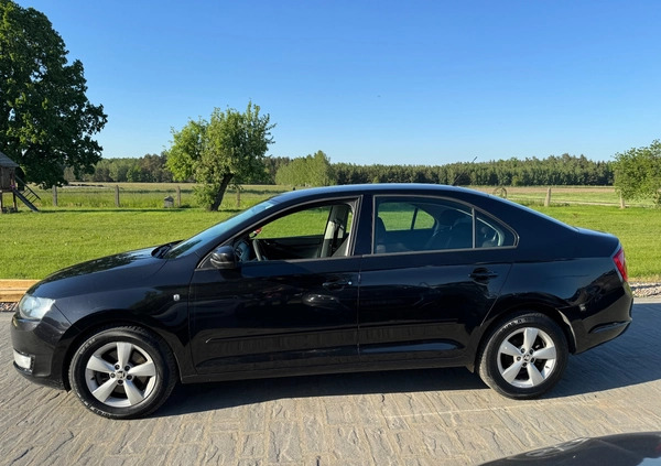 Skoda RAPID cena 23500 przebieg: 198000, rok produkcji 2013 z Skępe małe 79